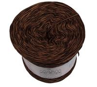 Farbverlaufsgarn Meliert 6Fach 300g - 750m Bobbel Wolle häkeln stricken strickgarn (Melodie der Erde)