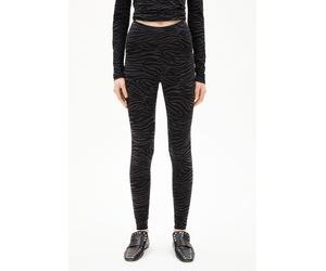 FARIBAA ZEBRARAA LEGGINGS | Bio-Baumwoll-Mix - schwarz (S)