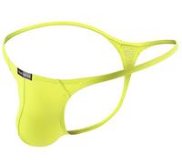 Faringoto Herren String Tanga Low Rise Einfarbig S-XXL