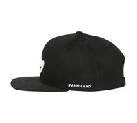 Farm-Land Snapback Cap 6-Panel Black