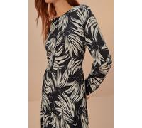 FARM Rio Bossa Banana Black Midi Dress Größe: XL | Midikleider Outlet | Damen | Schwarz