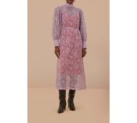 FARM Rio Lace Lilac Midi Dress Größe: XS | Midikleider Outlet | Damen | Violett