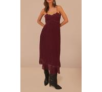 FARM Rio Purple Lace Sleeveless Midi Dress Größe: XXS | Midikleider Outlet | Damen