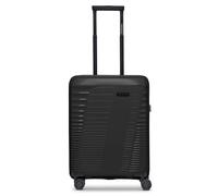 Farmhood Eco Edition 4 Rollen Kabinentrolley 55 cm mit Dehnfalte schwarz