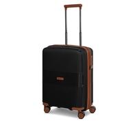 Farmhood Eco Edition Hartschalen Kabinen-Koffer nachhaltig | Kleiner Cabin-Trolley 40 x 22 x 55 cm mit Dehnfalte von 44 auf 50 Liter erweiterbar | Ultra-leicht nur 2,9 Kg