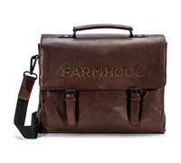 Farmhood Memphis Briefcase Dark Brown