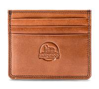 Farmhood Memphis Kreditkartenetui RFID Schutz Leder 10 cm camel (FH01019-04) braun