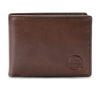 Farmhood Memphis Herren Leder Portemonnaie |12.5 cm große Geldbörse mit Karten-, Münz- und Steckfächer | Geldbeutel mit RFID Schutz