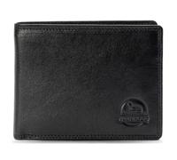 Farmhood Memphis Geldbörse RFID Schutz Leder 12.5 cm black 2 (FH01023-2-01)
