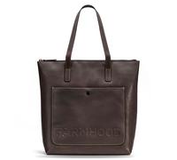 Farmhood Nashville XL Shopper Tasche Leder 35 cm dark brown (FH02006-03) braun