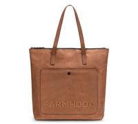 Farmhood Nashville XL Shopper Tasche Leder 35 cm mid brown (FH02006-02) braun