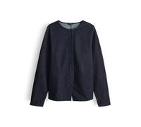 Opus Fashion Hemdbluse Fartis mit Knopfleiste Dunkelblau Größe 40