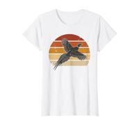 Fasanenjagd Retro Sonnenuntergang Hochland Vogeljäger Vintage Preisgünstiges Grafik-T-Shirt