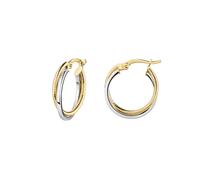 Fascination by Ellen K. - Creolen 375/- Gold 1 ct Damen (203.14 € / 1 ct)