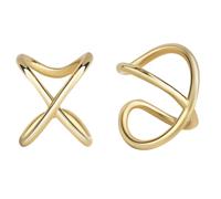 Fascination by Ellen K. Ohrklemme 375/- Gold ohne gelb vergoldet Damen