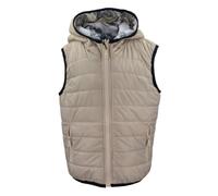 Fashion Boy Wendbare Jungen Steppweste mit Kapuze JH8476e