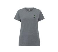 Fashion Drinks Jägermeister | Besticktes Frauen Organic Bio Baumwoll T-Shirt Grau XL