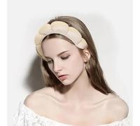 Fashion Gepolsterte Stirnbänder für Frauen Samt Haarreif Breit Haarbänder Vintage Gepolsterte Haarreifen Haarschmuck zubehör weiches Stirnband zum Waschen des Gesichts Make up für Damen und Mädchen