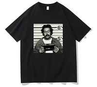 Fashion My Name is Earl Pattern Tshirt Summer Men Women Unisex Hip Hop Style T Shirt Harajuku Retro T-Shirt Man Tee Men Black XL Black