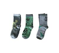 Fashion UK Dinosaurier-Socken für Kinder, Dinosaurier, Socken für Jungen, offizielle Geschenkidee, mehrfarbig, 23-26
