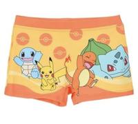 Fashion UK Pokemon Badehose Badeboxer (DE/NL/SE/PL, Numerisch, 104, Regular, orange)