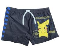 Fashion UK Pokemon Badehose Badeboxer Pika (DE/NL/SE/PL, Numerisch, 110, Regular, schwarz)