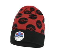 Fashion UK Pokemon Wintermütze Bommelmütze Mütze Pikachu (DE/NL/SE/PL, Numerisch, 54, rot)