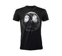 Fashion UK T-Shirt Jack Skellington Nightmare Before Christmas, Jack Skeletron, Unisex, Schwarz, Erwachsene Jungen. (XXS)