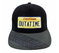Fashion UK Zurück in die Zukunft Mütze California Out at Time Verstellbare Mütze Unisex Erwachsene Jungen, Mehrfarbig, One Size