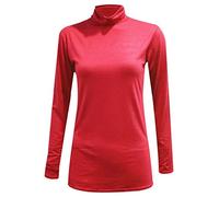 Fashion Valley Damen Rollkragenpullover, langärmlig, Gr. XL / XXL / 48-50, Rot