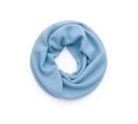 FASHION YOU WANT Damen edler einfarbiger Loop Schal Schlauchschal,Unifarben Tuch, Glitzer leichter Schlauchschal (UNI hellblau)