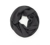 FASHION YOU WANT Damen edler einfarbiger Loop Schal Schlauchschal,Unifarben Tuch, Glitzer leichter Schlauchschal (UNI dunkelgrau)