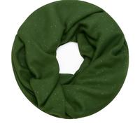 FASHION YOU WANT Damen edler einfarbiger Loop Schal Schlauchschal,Unifarben Tuch, Glitzer leichter Schlauchschal (Glitzer dunkelgrün)