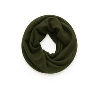 FASHION YOU WANT Damen edler einfarbiger Loop Schal Schlauchschal,Unifarben Tuch, Glitzer leichter Schlauchschal (UNI olivgrün)