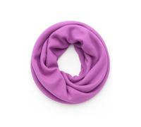 FASHION YOU WANT Damen edler einfarbiger Loop Schal Schlauchschal,Unifarben Tuch, Glitzer leichter Schlauchschal (UNI lila)