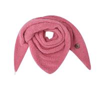 FASHION YOU WANT Damen KuschelSchal, Teddyfell Baumwolle Dreieckstuch Frauen Winterschal Herbstschal Warm Dreieck Schal Halstuch Scarf (altrosa)