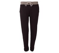 FASHION YOU WANT Damen Sweatpants Größe 34-50 Baggy Hose Boyfriend Freizeithose Sporthose All-Over Roses Print Big Size bis Übergröße (H08, 42-44)