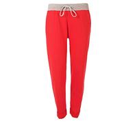 FASHION YOU WANT Damen Sweatpants Größe 34-50 Baggy Hose Boyfriend Freizeithose Sporthose All-Over Roses Print Big Size ergröße (H06, 44-46)