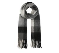 FASHION YOU WANT Damen Web Strickschal UNI FARBEN und langen dicken Fransen, warmer Winter, Stola (S10)