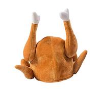 FashionCha Lustiger Gebratener Truthahnhut - Kreative Idee für Partys, Weihnachten Und Halloween