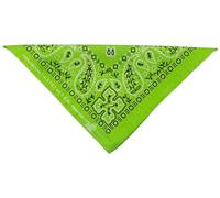 fashionchimp Bandana aus 100% Baumwolle, Premium-Qualität, Nicki-Halstuch für Damen und Herren, 50x50cm (KIWI) BAN28