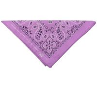 fashionchimp Bandana aus 100% Baumwolle, Premium-Qualität, Nicki-Halstuch für Damen und Herren, 50x50cm (Flieder) BAN33
