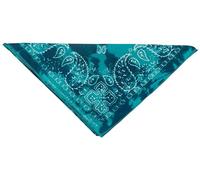 fashionchimp Bandana aus 100% Baumwolle, Premium-Qualität, Nicki-Halstuch für Damen und Herren, 50x50cm (Batik-Opal) BAN182