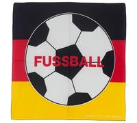 fashionchimp Bandana aus 100% Baumwolle, Premium-Qualität, Nicki-Halstuch für Damen und Herren, 50x50cm (Fussball) BAN124