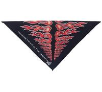 fashionchimp Bandana aus 100% Baumwolle, Premium-Qualität, Nicki-Halstuch für Damen und Herren, 50x50cm (Flamme) BAN86