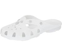Fashy Brigthon Damen Ultraleicht-Pantolette 7621 10 Damen Clogs & Pantoletten, Weiß (weiß 10), EU 37