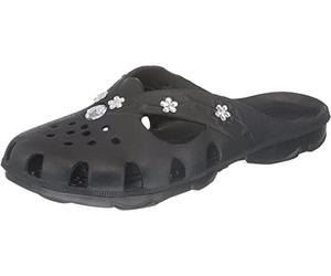 Fashy Brigthon Damen Ultraleicht-Pantolette 7621 20 Damen Clogs & Pantoletten, Schwarz (schwarz 20), EU 37