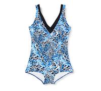 Fashy Damen Badeanzug, Mehrfarbig Gemustert, 46C, 22994 01