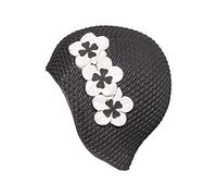 Fashy Damen Badehaube Luftgefüllte Gummi, schwarz, 3119