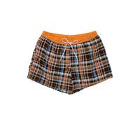 Fashy Herren Bermudas, Orange/Braun/Blau/Weiß, XL, 24821